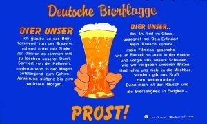 Fahne - Bier Unser