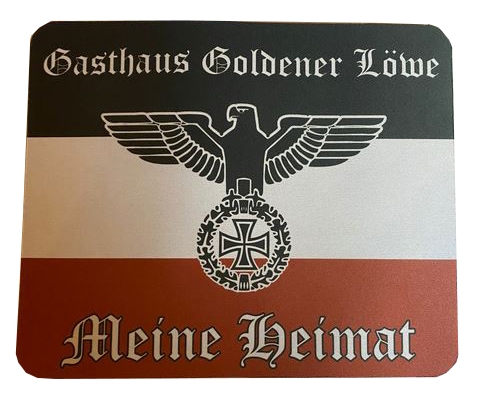 Mausunterlage / Mousepad - Gasthaus Goldener Löwe - Meine Heimat