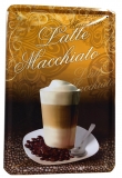 Blechschild - Latte Macchiato - BS186